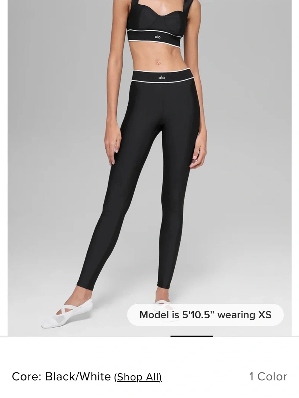 Alo Airlift High-Waist Alignment Legging • XS